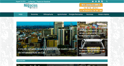 Desktop Screenshot of negociosypetroleo.com